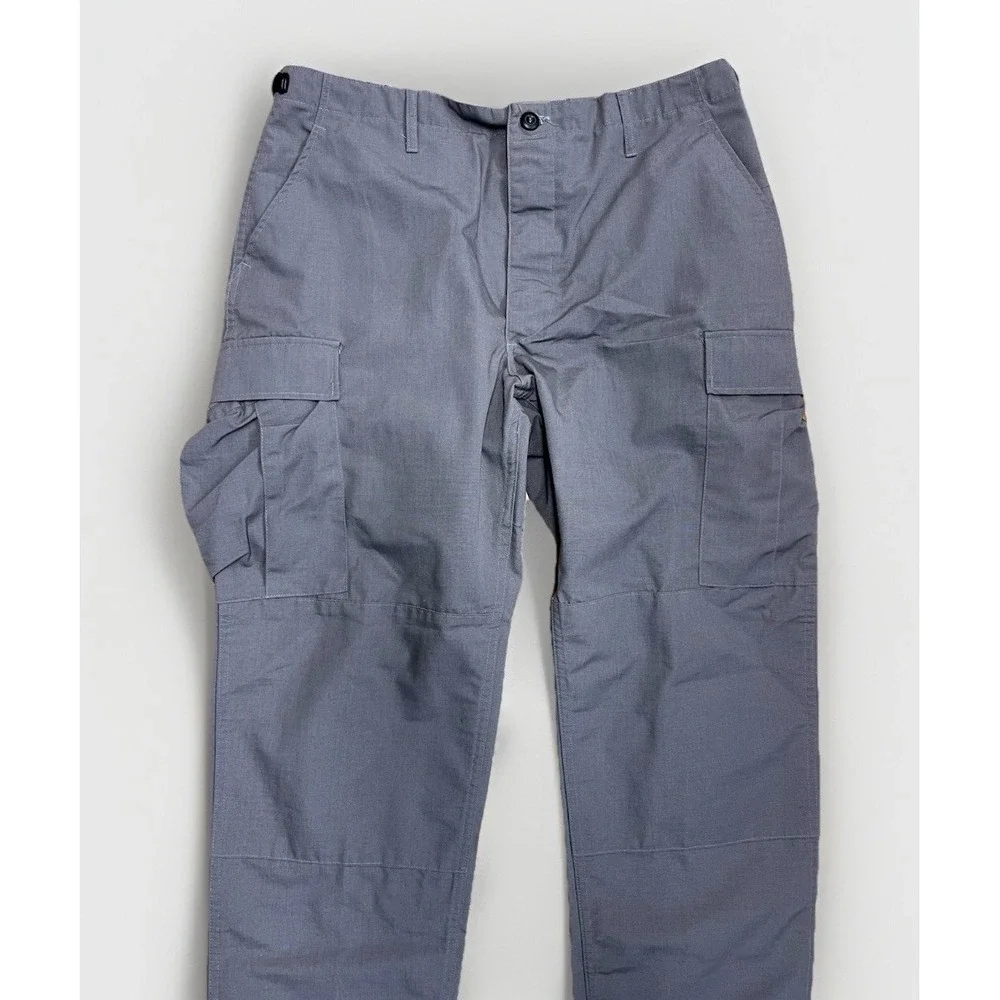 Propped Combat Trousers Gray Cargo Pants Sz‎ L Pll100-98-C-9500 Waist 35-39
